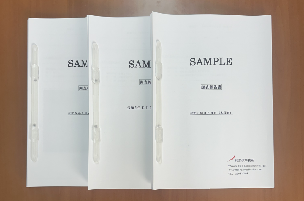 慰謝料請求で有利になる探偵の報告書の中身