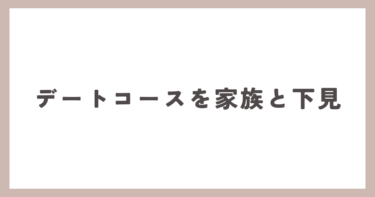 浮気相手とのデートコースを家族と下見に行く夫。